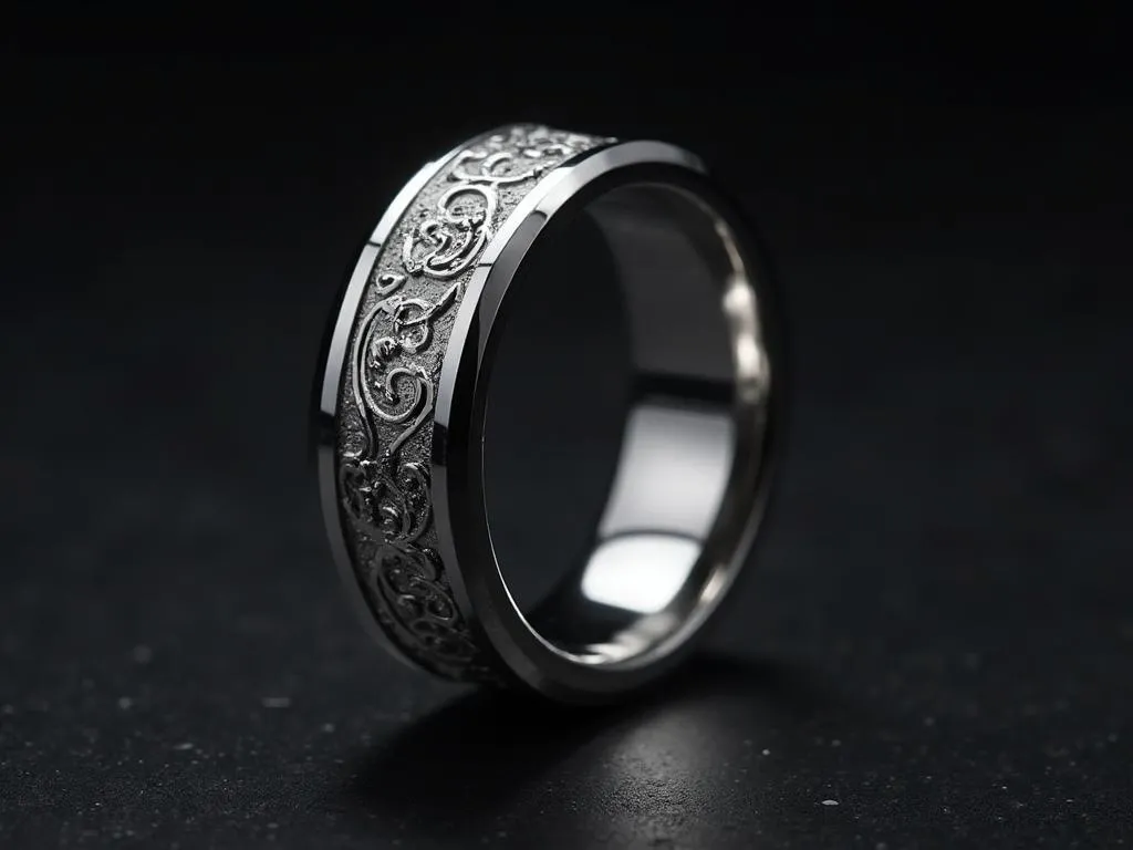 Custom Steel Rings Custom Engraved Stainless Steel Rings | Wholesale Logo Rings