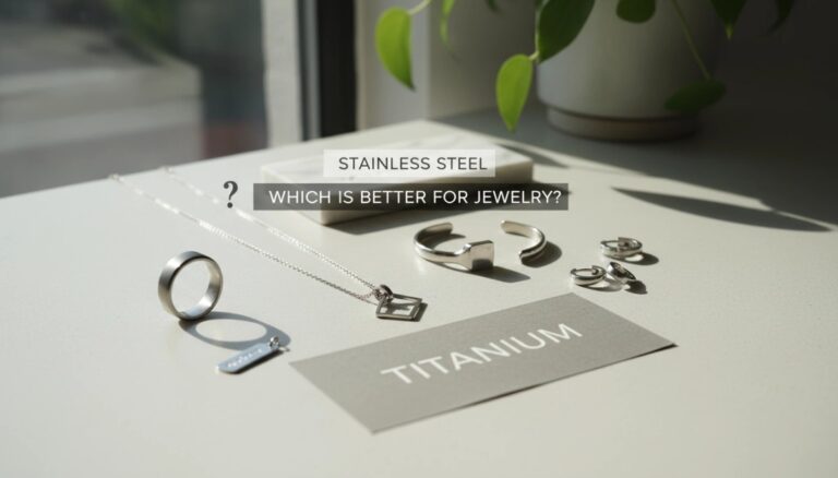 Which Is Better for Jewelry Titanium or Stainless Steel