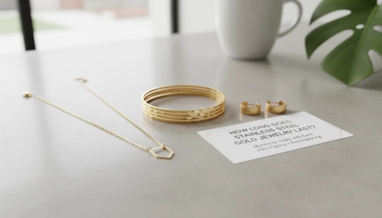 How Long Does Stainless Steel Gold Jewelry Last?
